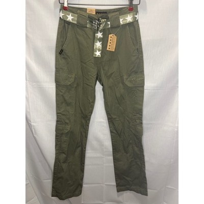 Five Star General Sierra Cargo Pants Olive Green Relaxed Fit Girls Size 0 24
