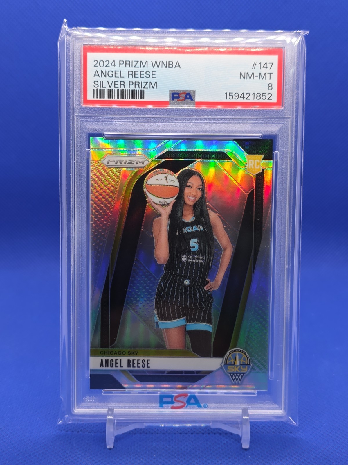 2024 Panini Prizm WNBA - Angel Reese #147 Silver Prizm (RC)
