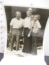 NBC TV show photo 1970s Arnold Palmer Ray Floyd golf Eddie Arcaro Will Shoemaker