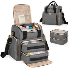 Large Medicine Bag with 2 Removable Cases, Medicine Storage Bag with Multiple...