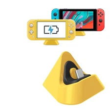 Charging Dock for Switch Lite - Yellow Stand Station