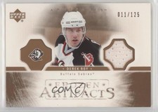 2005-06 Upper Deck Artifacts Frozen Copper 11/125 Derek Roy #FA-DR av1