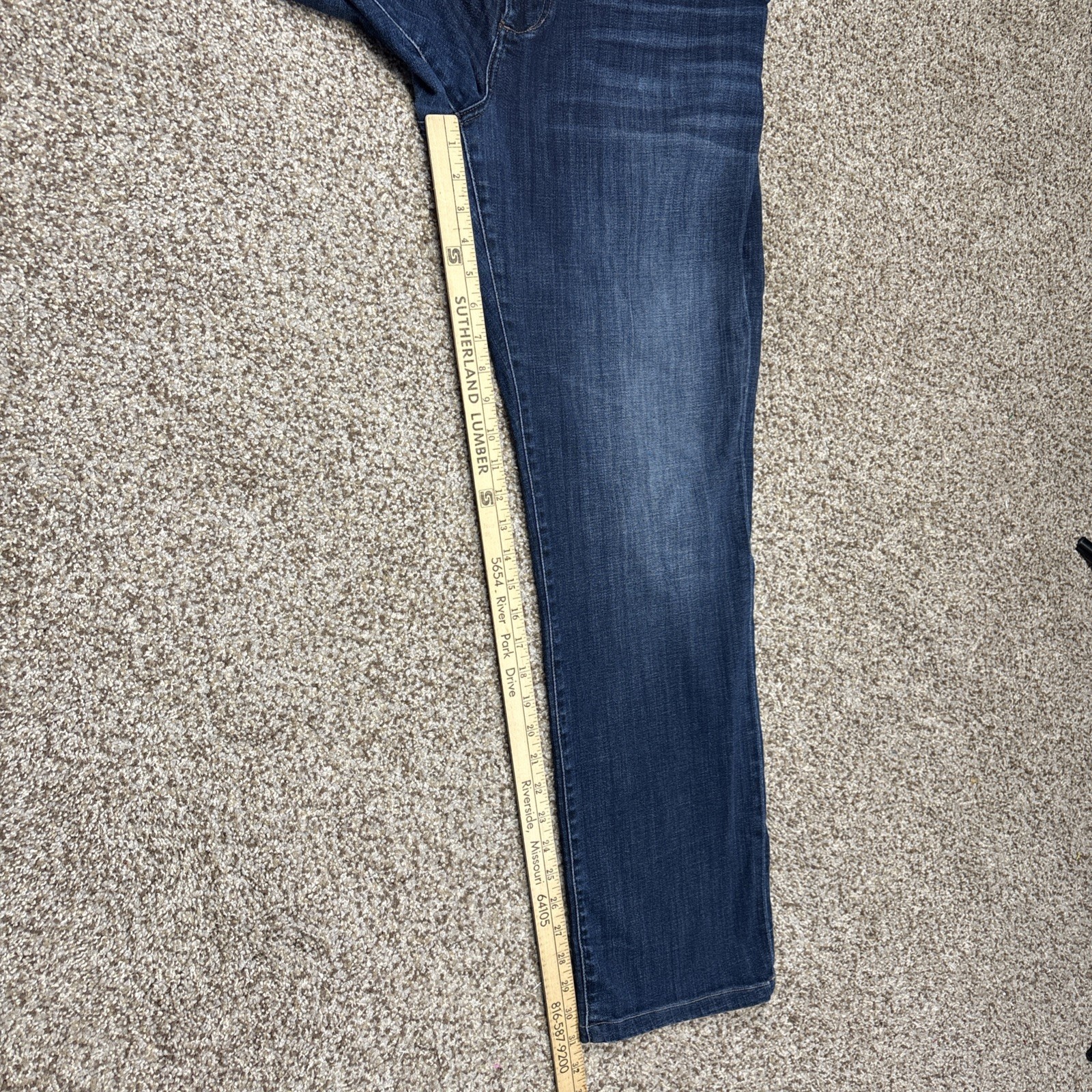 Joes Jeans Mens 40 Fits 36x31 Blue Dark Wash Denim Stretch - View 9