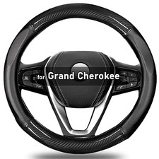 15 Carbon Fiber Steering Wheel Cover For Jeep Grand Cherokee Auto Accessories