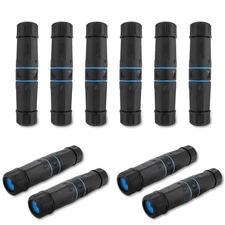 10 PCS IP68 Waterproof RJ45 Coupler, Shielded Pure Copper Ethernet Coupler, I...