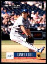 Kazuhisa Ishii 2005 Donruss #223 Dodgers MLB READ FREE SHIPPING AutographDen