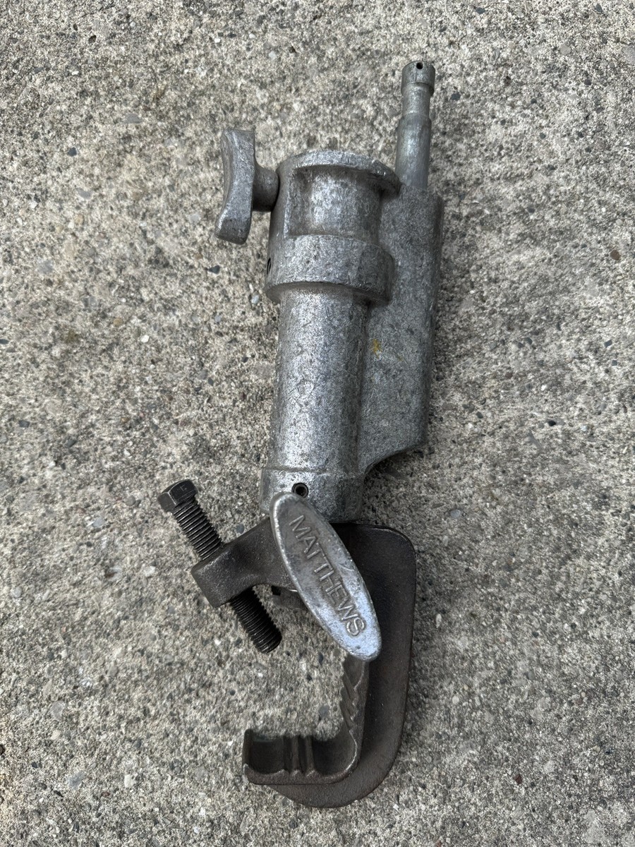 2 X Matthews Junior Pipe Clamp Combo With baby Pin And