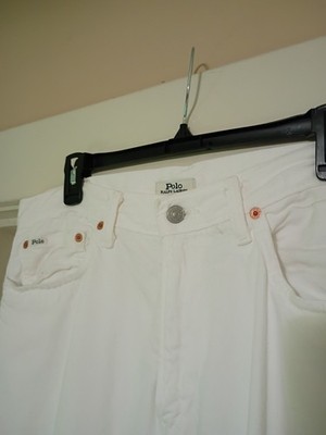 Polo Jeans Men's, 34 X  30, WHITE!!!!. Dope!!!