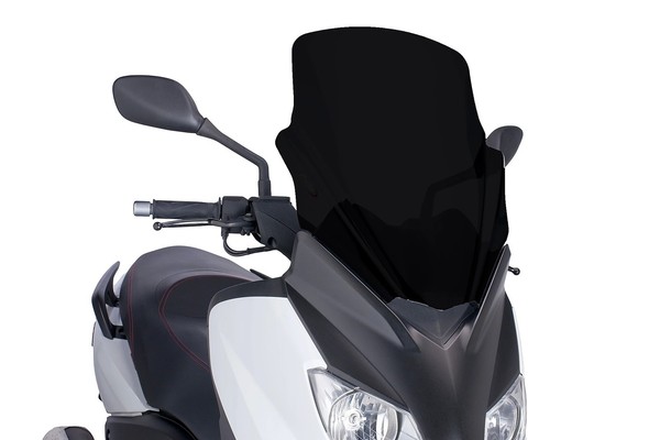 Puig V-Tech Line Touring-Scheibe FüR Yamaha X-MAX 125, X-MAX 250 Schwarz-image
