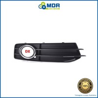 Gitter Nebelscheinwerfer Vorderseite Recht Schwarz Satin Br. Verchromt - -