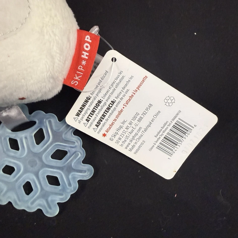 Juguete Skip Hop Bandana Buddies Chime & Teethe - Nuevo Foto 3 de 4