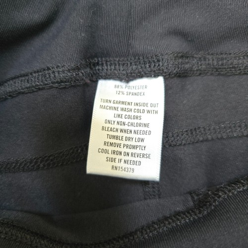 Leggings Aeropostale para mujer de tiro alto con bolsillo negros talla mediana Aero usados - Imagen 6 de 15