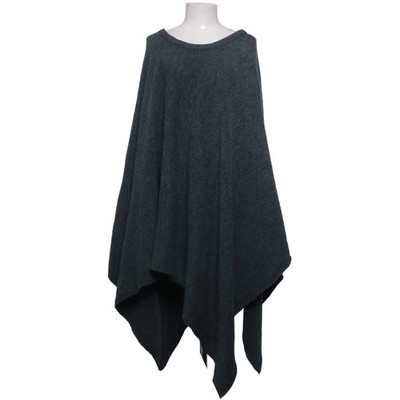 Secret, Poncho, Größe: ONE SIZE, Grau, Acryl/Elasthan/Polyamid/Wolle #u2h