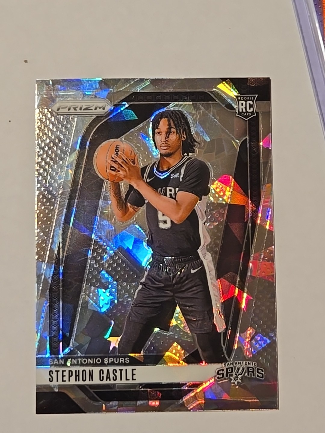 2024-25 Panini Prizm - Stephon Castle #234 Ice Prizm (RC)