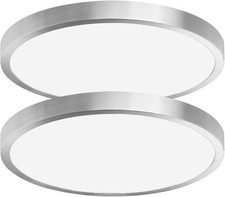 Dimmable 12 Inch LED Flush Mount Ceiling Light Fixture,2600LM,3CCT