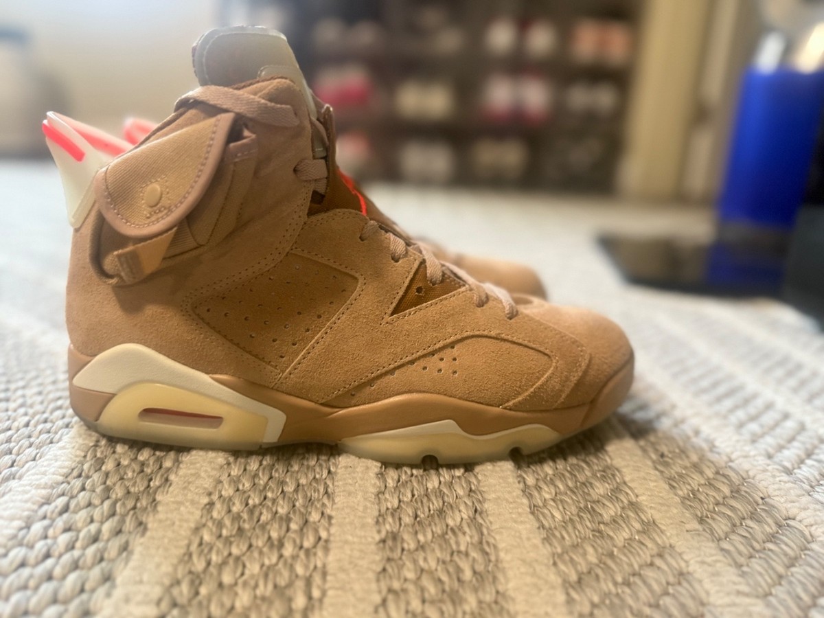 Size Jordan Retro x Travis Scott Mid British Khaki