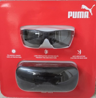Puma Sports Polarized Ventilation Sunglasses Anti-reflective UV Protection