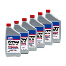 Lucas Oil 10885 Synthetic SAE 5W30 Racing Motor Oil, 6 Quarts
