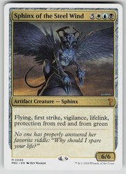 Sphinx of the Steel Wind (White Border) - Mystery Booster 2