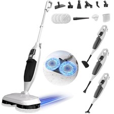 PREMIUM- 13 in 1 Handdampfreiniger Dampfbesen Dampfmop Bodenwischer für Teppich