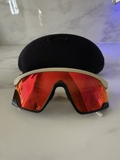 Oakley BXTR Sunglasses OO9280-0439 Matte Desert Tan Frame W/ PRIZM Ruby Lens