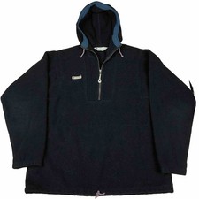 VTG 90s Columbia Mens L Half Zip Fleece Hoodie Jacket Made In USA NWOT DEADSTOCK