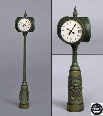PlusModel Street clock Straßen-Uhr Diorama Bausatz 1:35 Art. 264