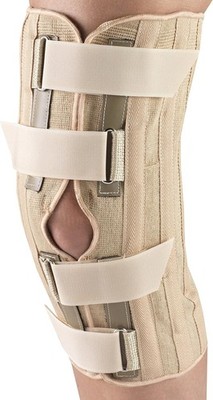 OTC Knee Support, Front Opening/Pressure Pads, 3X-Large