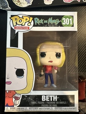 Funko Pop! Animation: Rick and Morty Beth #301 Vinyl Figure