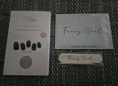 Fairy Nail UV Gel Folie ''COMET BLACK''