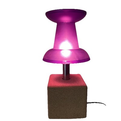 Visual Gram Purple Push Pin Thumbtack Office Table Lamp Justin Cheung WORKS