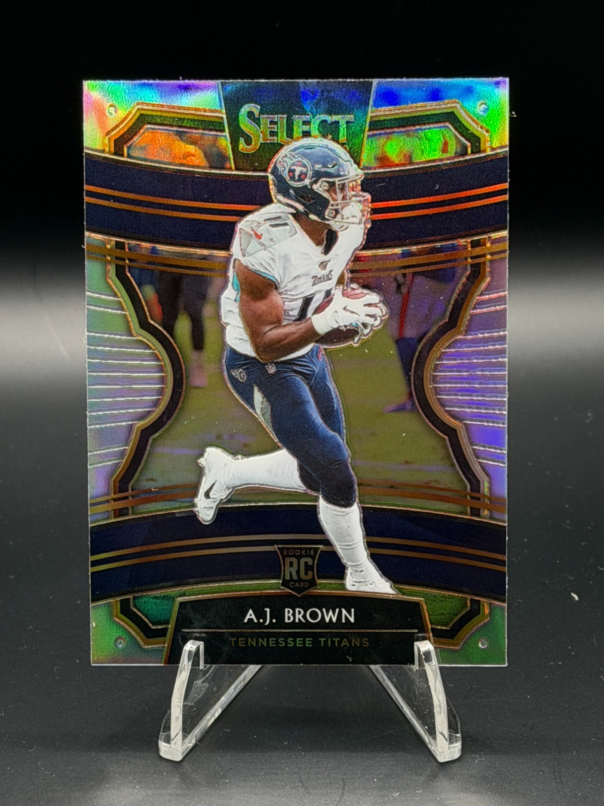 2019 Panini Select - Concourse A.J. Brown #30 Silver Prizm (RC) Rookie