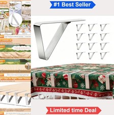 12 Pack Tablecloth Clips Stainless Steel Windproof Outdoor Indoor Table Cover