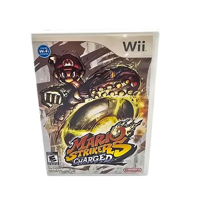 Mario Strikers Charged Nintendo Wii 2007 CIB Complete Tested 