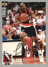 1994-95 Collector's Choice Silver Signature #230 Terry Porter - BSK 