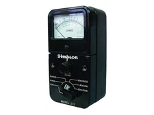 Simpson 372-3 Model 372 Series 3 Ohmmeter (0.2 Ohms to 50 MegOhms)