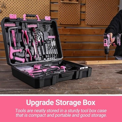 その他 Fruitshop Owl D 4GB pink DR10021-4P wgteh8f DEKOPRO, Tool Set for Women, 42 Piece, Pink for Home Repair