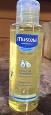 Mustela Baby Oil Moisturizing Oil for Massage with Natural Avocado Exp 12-20-27