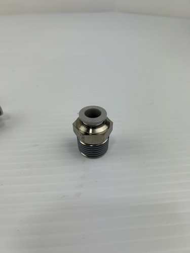 Festo QS-1/2-3/8-U Push in Tube Fitting - for Tube Pun and Pan 153613 - Lot of 4 - Picture 2 of 9