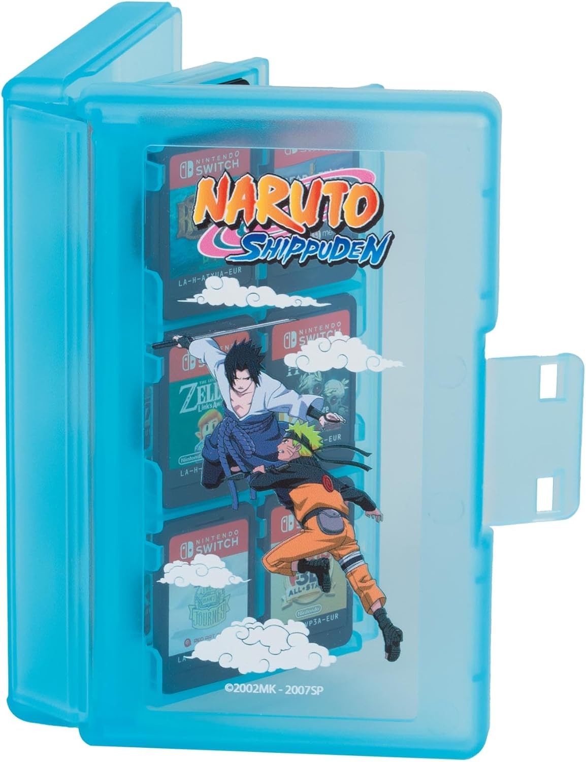 Boîte de rangement Konix Naruto pour 24 jeux Nintendo Switch - NEUF