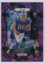 2023 Panini Prizm Rookies Purple Ice Prizm 92/225 Dalton Kincaid #308 07r2