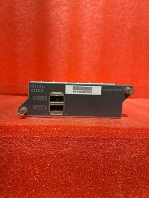 Cisco C2960X-STACK 800-37538-01 A1 Dual SFP Ports Flex Stacking Module