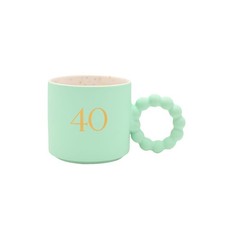 40th Birthday Gift Boxed Mug with Confetti Design Affordable Birthday Gift Ideas