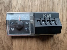 Thermometer Kilometerzähler Kombianzeige Kilometer-Merker