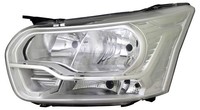 Scheinwerfer Links FüR Ford Transit Ab 2013- + Lwr Stellmotor H7 H15 Drl Tfl