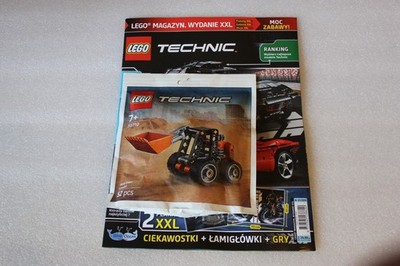 Lego Technic XXL 3/2025 Magazine COMICS + Skid-Steer Loader NEW SEALED