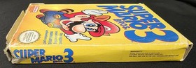 Super Mario Bros. 3 (Nintendo NES) Cartridge & Box - Tested