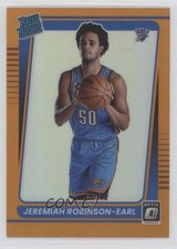 2021 Donruss Optic Rated Rookie Orange Prizm 20/199 Jeremiah Robinson-Earl lz7
