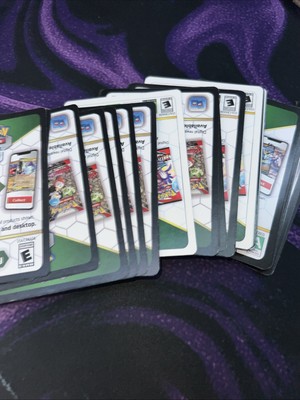 Unused Code Cards