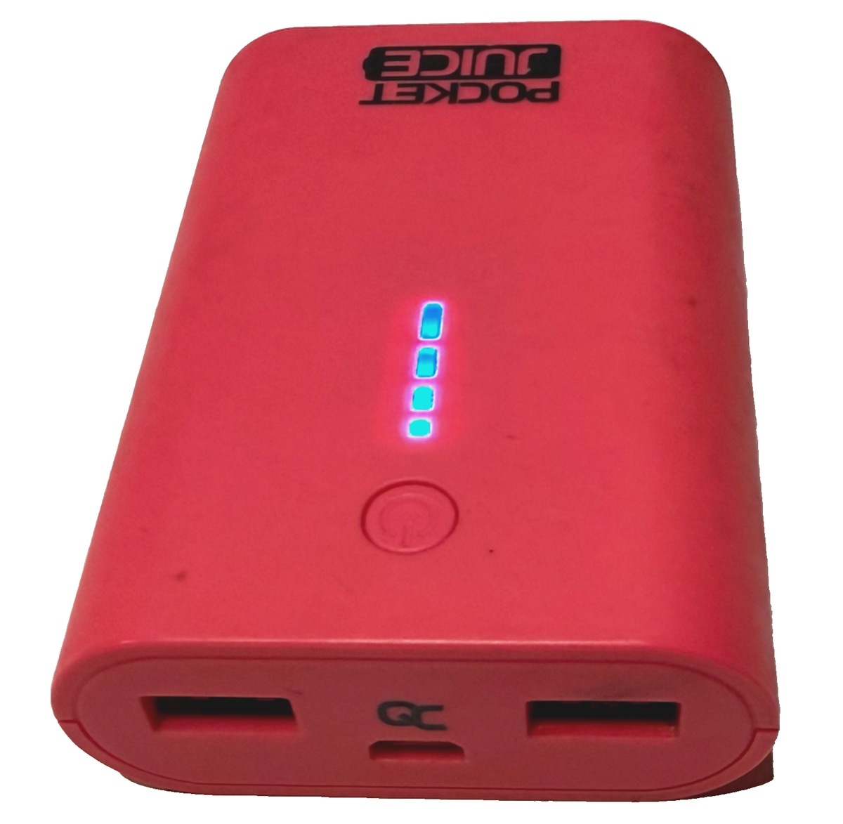 【希少・新品電池】ジバンシー タンク スクエア ボルドー レッド Tzumi Pocket Juice Portable Charger 7800mAh Power Bank Dual USB